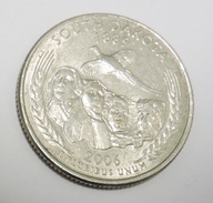 USA 25 cents 2006P South Dakota