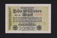 BANKOVKA NEMECKO - 10000000 značiek - 1923 rok