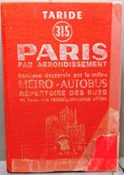 Tride PARIS par arrondissement (Plan-Guide... 1971