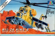 Mil-24 Hind-d vrtuľník 1/72 model lietadla