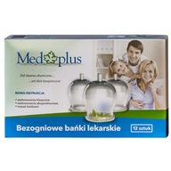 Med Plus Bańki bezogniowe z pompką 12szt Medplus