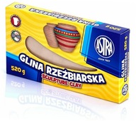 Glina rzeźbiarska 520g Astra