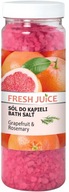 Fresh Juice Soľ do kúpeľa Grapefruit a Rozmarín