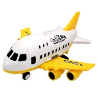 Hračka veľkého detského lietadla Model Boy Yellow_6 Stavebné vozidlá
