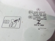 window rear left MERCEDES E KLASA W213 16- sedan