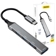 DUDAO HUB ADAPTER Z USB TYP C NA 3 x USB 2.0 / 1x USB 3.0 TRANSFER DANYCH