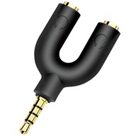 Audio kábel elosztó mini jack 3,5mm - 2x mini jack 3,5mm