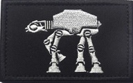 Nášivka na suchý zips emblém STAR WARS KRÁČAJÚCI STROJ AT-M6 5x7,5 cm