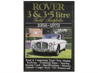 Rover 3 & 3.5 litre Gold Portfolio 1958- 1973 -