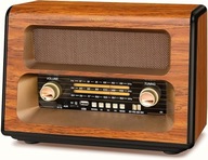 PRUNUS J-199 Retro Radio Bluetooth, AM FM SW Nostalgiczne na baterie