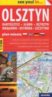 OLSZTYN BARTOSZYCE mapa 1:15 000 EXPRESSMAP 2022