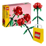 LEGO KVETY Č. 40460 - Ruže + Darčeková taška LEGO