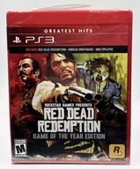 RED DEAD REDEMPTION 1 + UDEAD NIGHTMARE - GOTY EDITION | NOWA | FOLIA | PS3