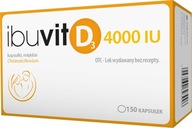 IBUVIT D3 4000 IU, lek, 150 kapsułek