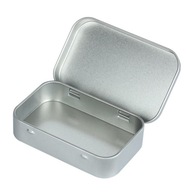 Card Storage Case Supplies Multi Argent with Hinge