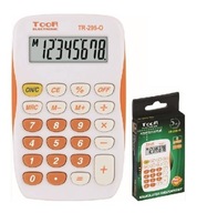 KIESZONKOWY Kalkulator 8-Pozycyjny Tr-295-O Biuro Świetny na Biol-Chem LUX