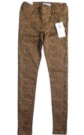 NAME IT Spodnie jeansowe leggings Brown Sugar 13 L / 158