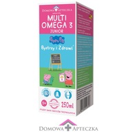 TRAN Multi OMEGA 3 Junior EPA DHA Witaminy B D K Dla dzieci ODPORNOŚĆ