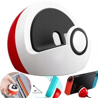 DOKKOLÓ ÁLLOMÁS / TÖLTŐ HORDOZHATÓ JÁTÉKKONZOLHOZ GÖMB ALAKÚ PIROS-FEHÉR