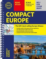 Philip s Compact Atlas Europe: A5 Spiral binding
