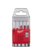 WIERTŁA DO SZKŁA I CERAMIKI 4-8 MM (5 SZT.) - MILWAUKEE 4932479948