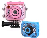 Extralink Kids Camera H18 Różowa | Kamera | 1080P 30fps, IP68, wyświetlacz