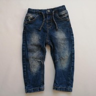 M&S spodnie jeansy na podszewce. r,92cm