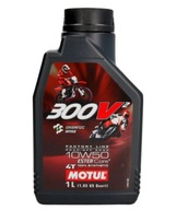 Olej MOTUL 300V Factory Line Road Racing 10W50 1l