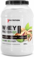 7nutrition Whey Protein 80 proteín WPC 2kg Pistácia