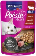 Vitakraft Poesie 85g DELI SAUCE Wołowina