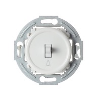 LOFT RETRO TLAČIDLO ZVONČEKA BIELA JLM BEZ RÁMČEKA