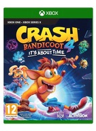 Xbox One S X Series Crash Bandicoot 4: It's About Time Nowa w Folii