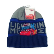 Granatowa czapka zimowa Cars Zygzak McQueen 52