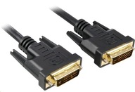 PC KABEL DVI-D (24+1) 10m DUAL LINK GOLD FULL HD