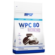 SFD WPC 80 BEZ LAKTOZY 700G BIAŁKO PROTEIN CIASTKO MASA MIĘŚNIE ENERGIA