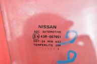 window side right front front NISSAN JUKE 1 and 10-14