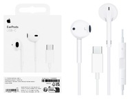 ORYGINALNE SŁUCHAWKI APPLE EARPODS USB-C MTJY3ZM/A MIKROFON iPHONE 15