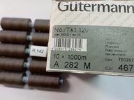 Nici pol Gutermann A282M g.120 kol. tabaczkowy nr k.467 10.000 m R.142