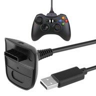 Kabel ładowarka do pada xbox 360 usb play charge