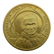 2 złote 2014 - Kanonizacja Jana Pawła II (2)