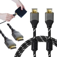 KABEL HDMI 2.0 HIGH SPEED 4K UHD 3D 48BIT MIEDŹ 3M