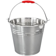 Rozsdamentes acél ételtároló vödör 14 l