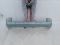 HYUNDAI TRAJET bumper rear part rear