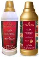 LOVRAN SET Prací gél UNI Aviváž AMLA & PATCHOULI 2 x 1l