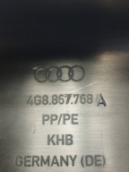 Audi A7 4G kryt PRAHU pravá 4G8867768A