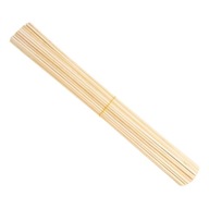 Nedokončené bambusové palice Craft 50 kusov 3×300 mm