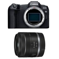 Fotoaparát Canon EOS R8  RF 24-50MM F4.5-6.3 IS STM telo  objektív čierny