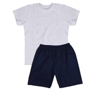 Chlapčenské športové oblečenie Tričko a šortky, tmavo modrá, Tup Tup, veľ. 110