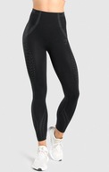 GYMSHARK LEGGINSY DAMSKIE CZARNE SPORTOWE S 1M6A