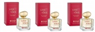 JFenzi LOVE AND VOICE 3x100ml EDP WOMEN